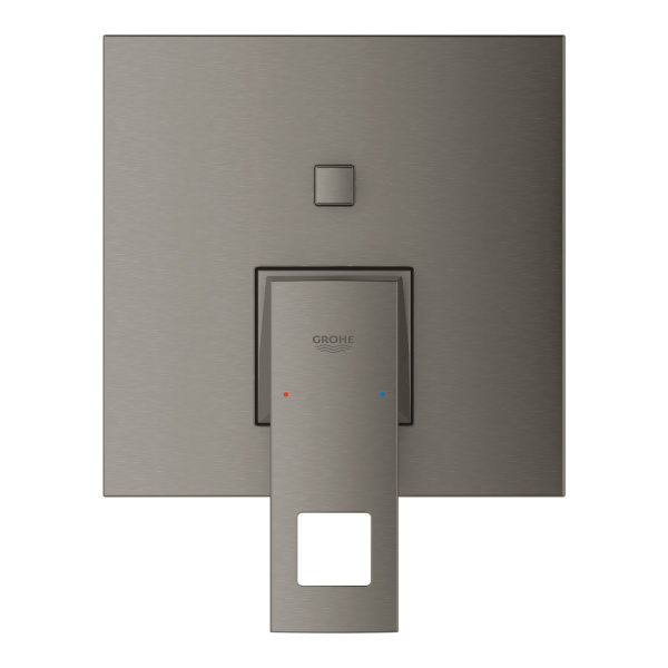 Смеситель для ванны однорычажный Grohe Eurocube 24062 AL0 (24062AL0) темный графит матовый