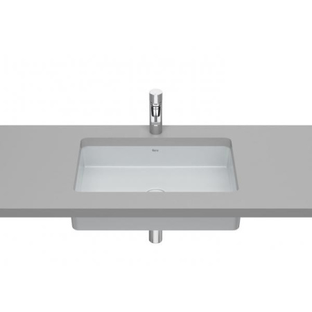 Раковина встраиваемая снизу (60,5х39) Roca Inspira square 327535630 жемчужный