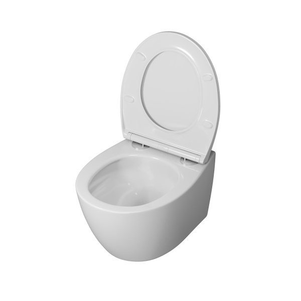 Унитаз подвесной безободковый Grossman  GR-4405SQ с сиденьем микролифт