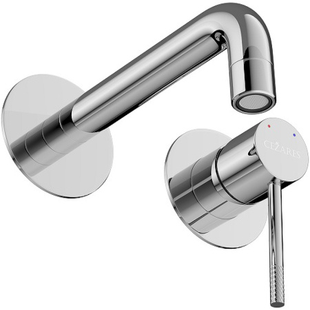 Смеситель для раковины встраиваемый CEZARES RELAX-BLI2-1-01-W0
