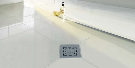 Душевой трап 100x100 мм Viega 557119