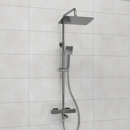 Душевая система WasserKRAFT A199.069.141.087.CH Thermo