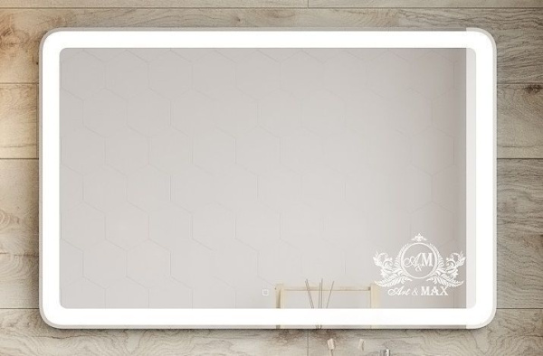 Зеркало с подсветкой Art&Max LATINA AM-Lat-1200-800-DS-F