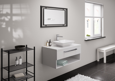Смеситель для раковины без донного клапана Hansgrohe Vernis Shape 71591000 хром