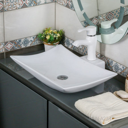 Раковина накладная (57х44,5) Melana A234-805