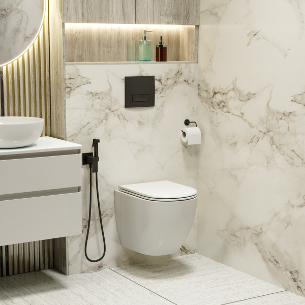 Клавиша смыва Grossman Classic 800.T1.04.210.210 черный матовый