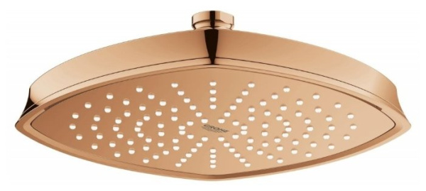 Верхний душ с одним режимом Grohe Grandera Rainshower 27974 DA0 (27974DA0) теплый закат глянец