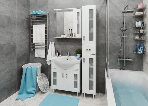 Тумба под раковину напольная Onika Кристалл 70 107024