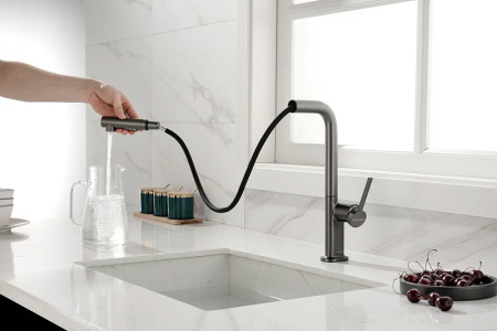 Смеситель для кухни Paulmark Neo Ne214419-B