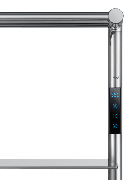 Полотенцесушитель электрический WONZON & WOGHAND DÜSSELDORF, хром WW-A208-CR Полотенцесушитель электрический WONZON & WOGHAND DÜSSELDORF, хром WW-A208-CR