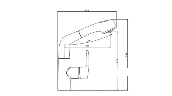 Смеситель Elghansa Kitchen 56A1767