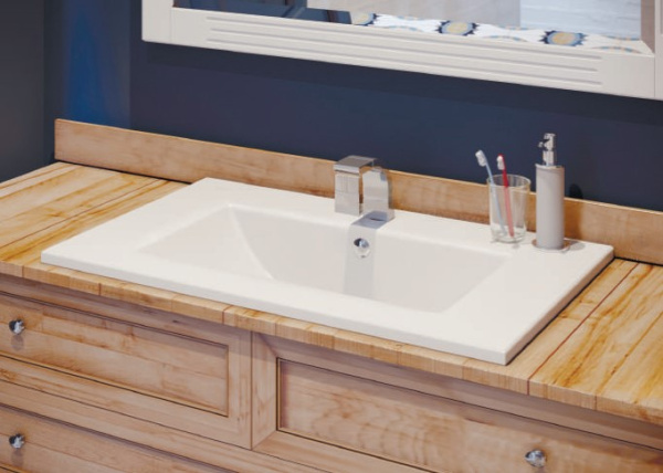 Раковина Misty Sanita Quadro (90х47) QDR90SLWB01