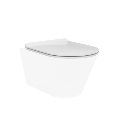 Сиденье для унитаза Kerama Marazzi Plaza Modern PLMR.seat.02\WHT микролифт