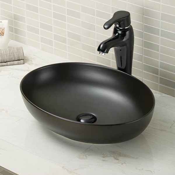 Раковина накладная (52х39) Melana A433-CBK-M-803