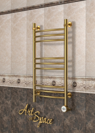 Электрический полотенцесушитель ArtofSpace ARTICO EAAO400800GOLDRS
