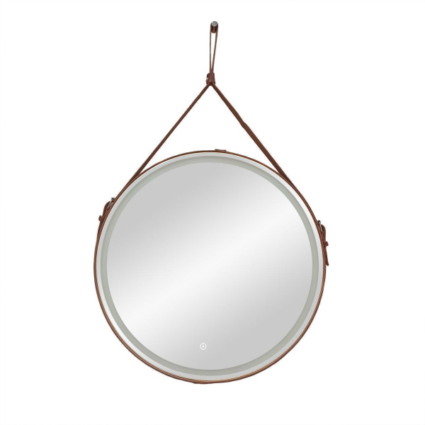 Зеркало с подсветкой Art&Max Milan D650 AM-Mil-650-DS-F-Brown