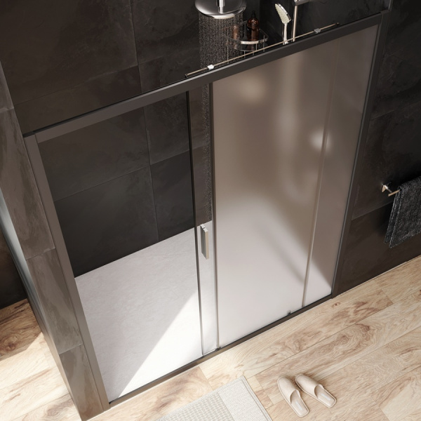 Душевая дверь (150х195) Am.Pm Gem Solo W90G-150-1-195BM