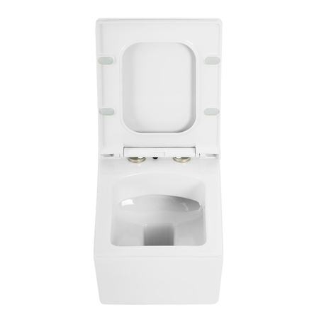 Унитаз подвесной безободковый CEZARES CADRO CZR-4823-CHR