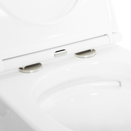 Унитаз подвесной безободковый CEZARES STYLUS CZR-6601-TH-TOR/CZR-870-SC микролифт