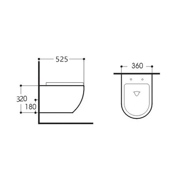 Унитаз Aquatek AQ1901-00 с инсталляцией Geberit Duofix Basic Delta 111.154.11.1