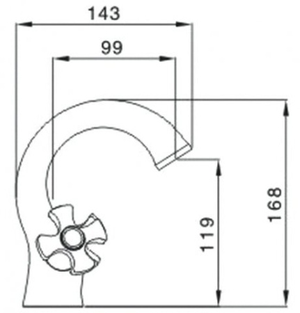 Смеситель для раковины Raiber Talis R8001