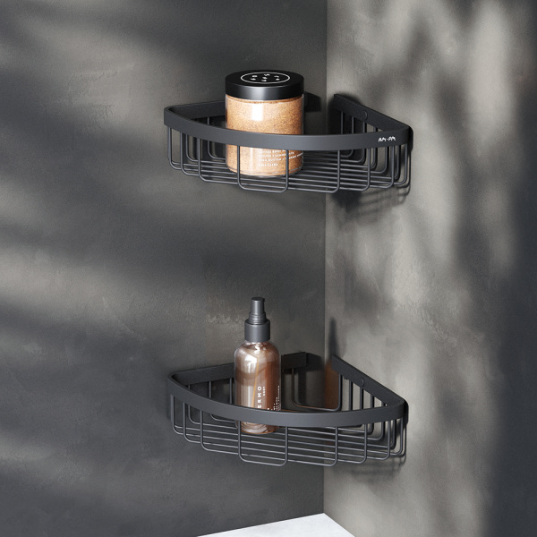 Корзина для душа угловая двухъярусная Am.Pm Sense L A7452222