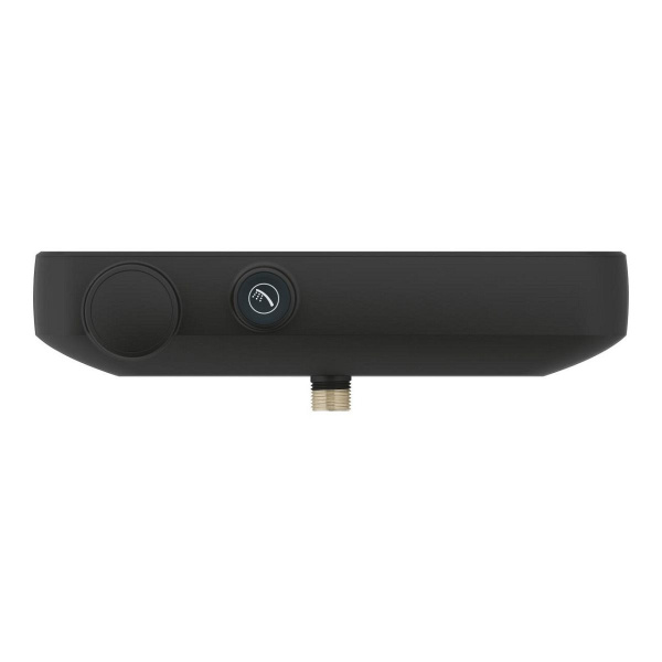 Термостатический двухрычажный смеситель для душа Grohe Grohtherm SmartControl 102169KF00 (черный матовый)