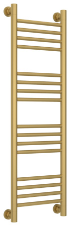 Полотенцесушитель Водяной Прямая Сунержа Богема + (100х30) Матовое Золото 032-0220-1030