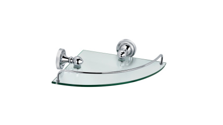 Полка FIXSEN Style стеклянная угловая FX-41103A