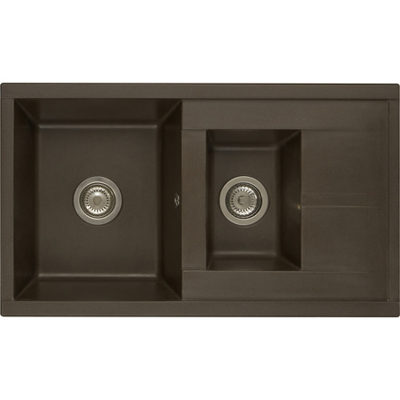 Кухонная мойка Aquaton Делия 87 1A716232DE280 кофе