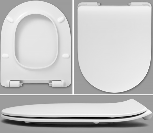 Крышка для чаши Roca Leon Soft Close, тонкая ZRU9302943