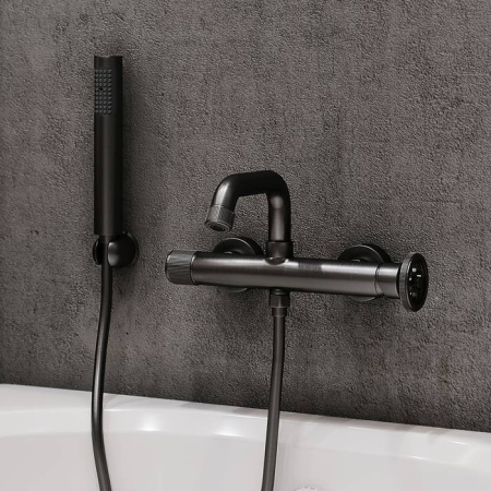Смеситель для ванны графит IDDIS Grange (GRAGMR2i02)