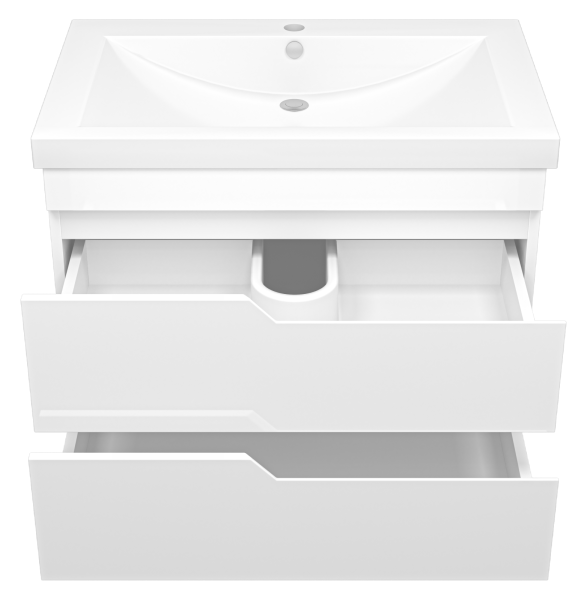 Тумба с раковиной Misty Софт 75 УТ000015047