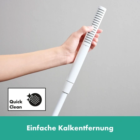Душевой гарнитур Hansgrohe Pulsify S 1jet EcoSmart+ 24383700 белый матовый 