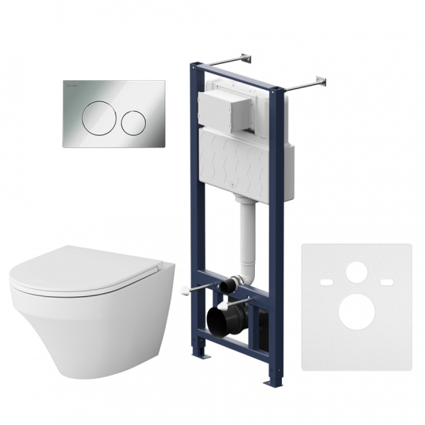 Комплект унитаза с инсталляцией Am.Pm Inspire IS49051.501700