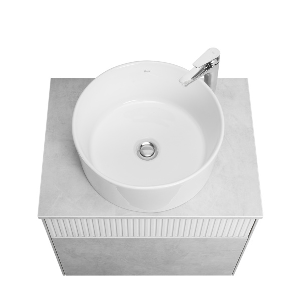 Тумба с раковиной Aquaton Марбл 60 слэйт 1A2761K2MH4C0