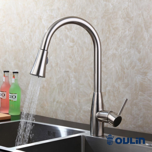 Смеситель для кухни Oulin OL-8016 Смеситель для кухни Oulin OL-8016