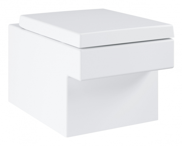 Унитаз подвесной безободковый Grohe Cube ceramic 3924400H Унитаз подвесной безободковый Grohe Cube ceramic 3924400H