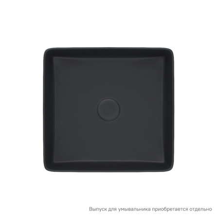 Умывальник накладной Iddis Slide, черный (SLIBM01i27)