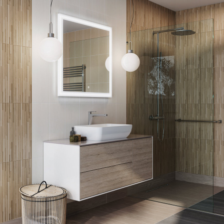 Раковина накладная (55х36) Kerama Marazzi Plaza PLR.wb.55