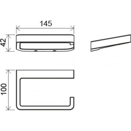 Держатель туалетной бумаги Ravak X07P329