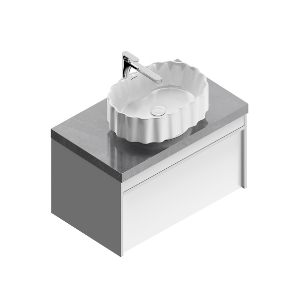 Раковина накладная (53х38) Kerama Marazzi Artbasin CC.wb.50\WHT