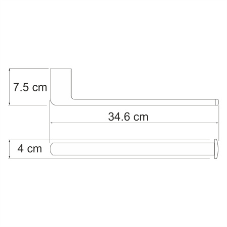 Держатель полотенец WasserKRAFT Berkel K-6851