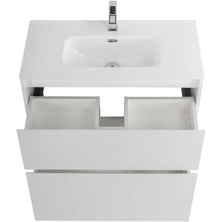 Тумба под раковину BelBagno Kraft 80 KRAFT39-800/390-2C-PIA-BO Bianco Opaco