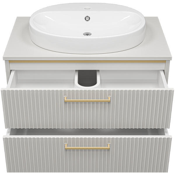 Тумба под раковину 82,2 см Brevita Elche ELC-01080-0502Я  (без раковины)