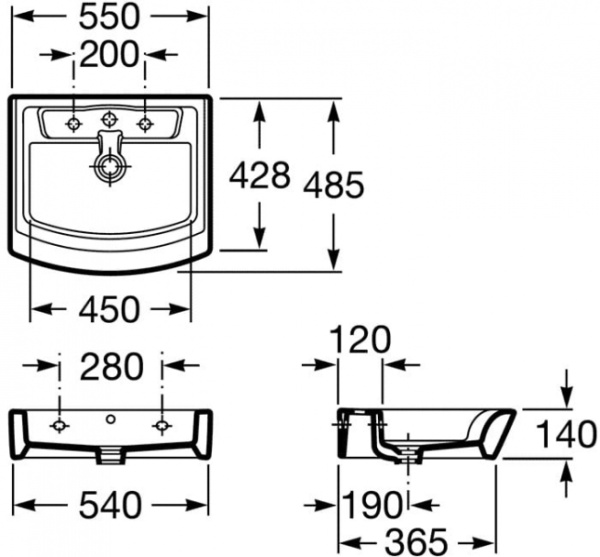 Раковина Roca Happening 327563000