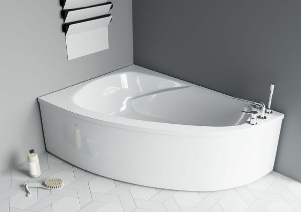 Ванна из искусственного камня Astra-Form Тиора L (155х105) 01010084 белый матовый