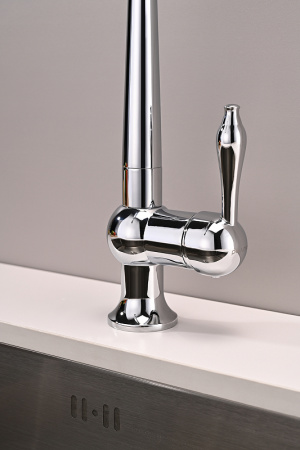Смеситель для кухни с подключением к фильтру  Paulmark  Retro Re213226-CR