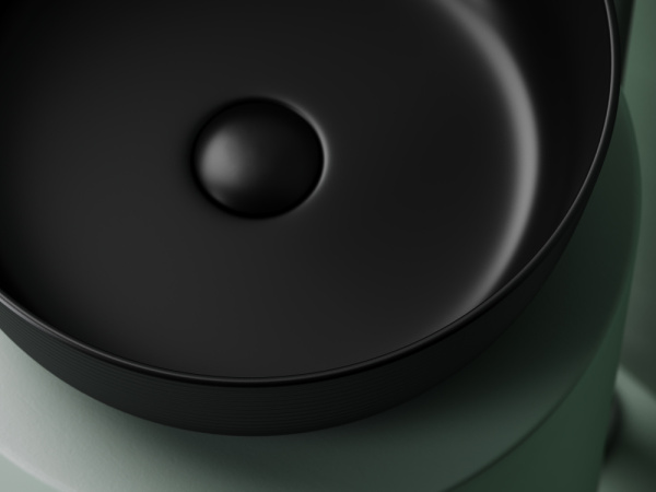 Раковина накладная (35,6х35,6) Ceramica Nova Element CN6073MB