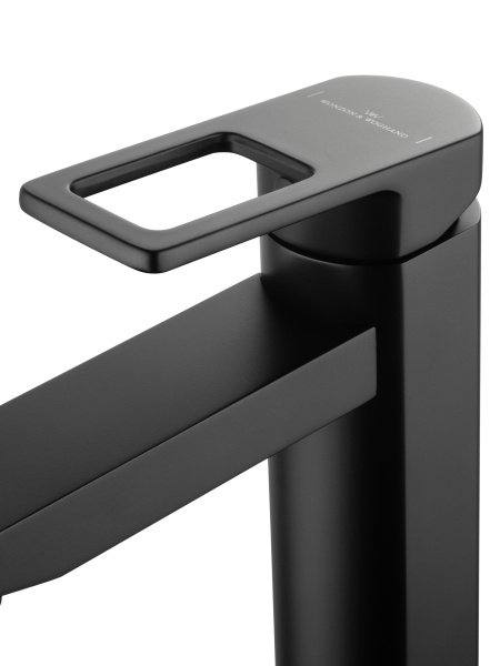 Смеситель для раковины WONZON & WOGHAND FRAME, черный матовый WW-88139010-MB Смеситель для раковины WONZON & WOGHAND FRAME, черный матовый WW-88139010-MB